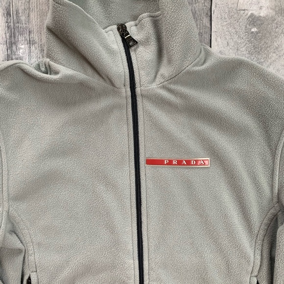 Prada Fleece Running Jacket Vintage 